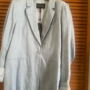 BCBGMaxAzria Blue Blazer Elegant Suit Jacket